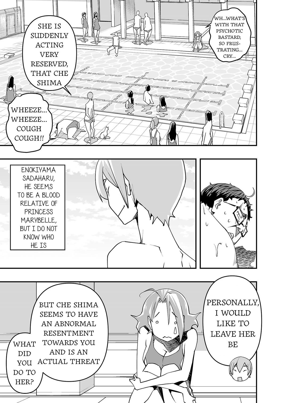The Absurd Everyday Life of Great Sorcerer Delray Curtis who was Reverse Reincarnated Chapter 7 page 16 - Chapter 7: Underwater, it's painful