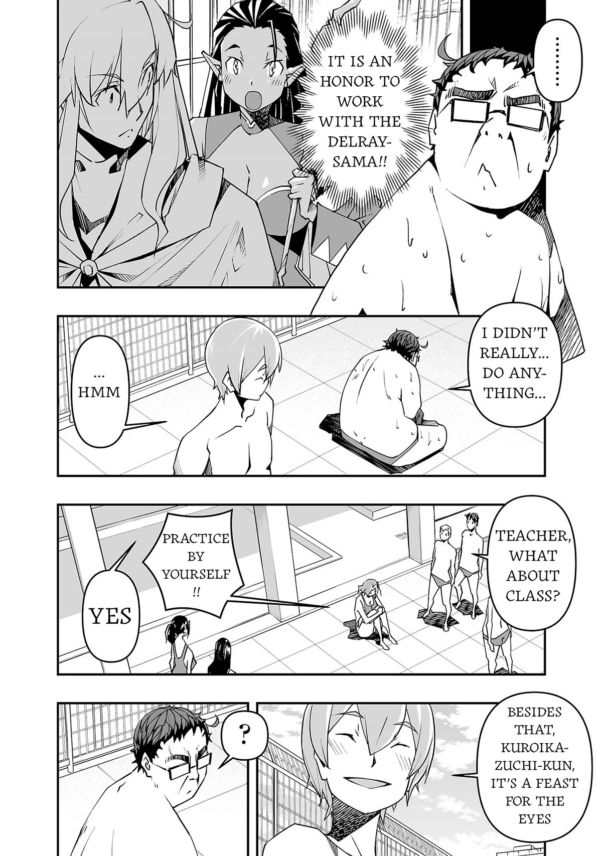 The Absurd Everyday Life of Great Sorcerer Delray Curtis who was Reverse Reincarnated Chapter 7 page 17 - Chapter 7: Underwater, it's painful