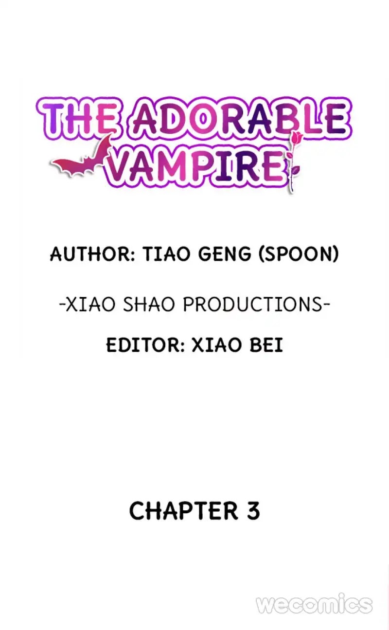 The Adorable Vampire Chapter 3 page 1 - Chapter 3
