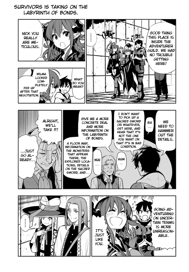 The Adventurers That Don't Believe in Humanity Will Save the World Chapter 15.5 page 1 - Chapter 15.5