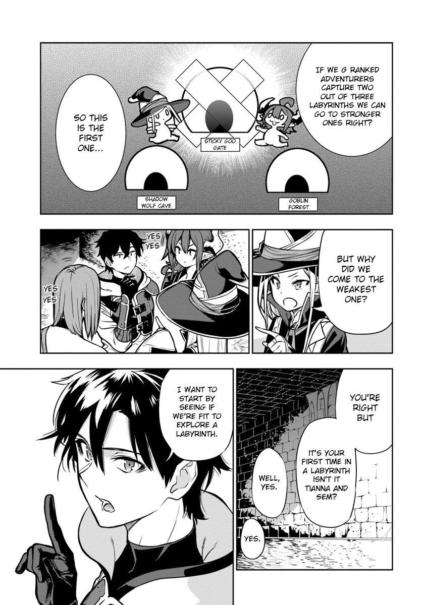 The Adventurers That Don't Believe in Humanity Will Save the World Chapter 4 page 5 - Chapter 4: Sticky goo gate