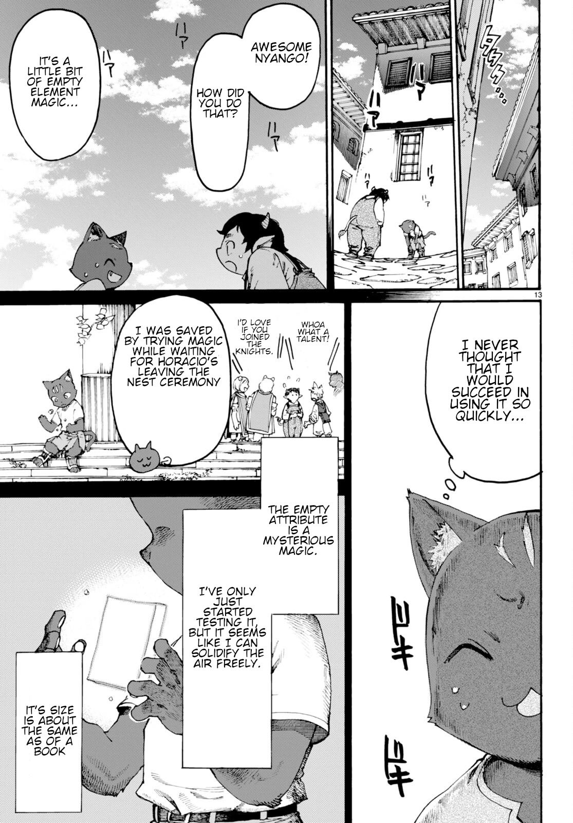 The Adventures of Black Cat "Nyango": Since I got a rare attribute, I aim to be a carefree adventurer Chapter 1 page 18 - Chapter 1