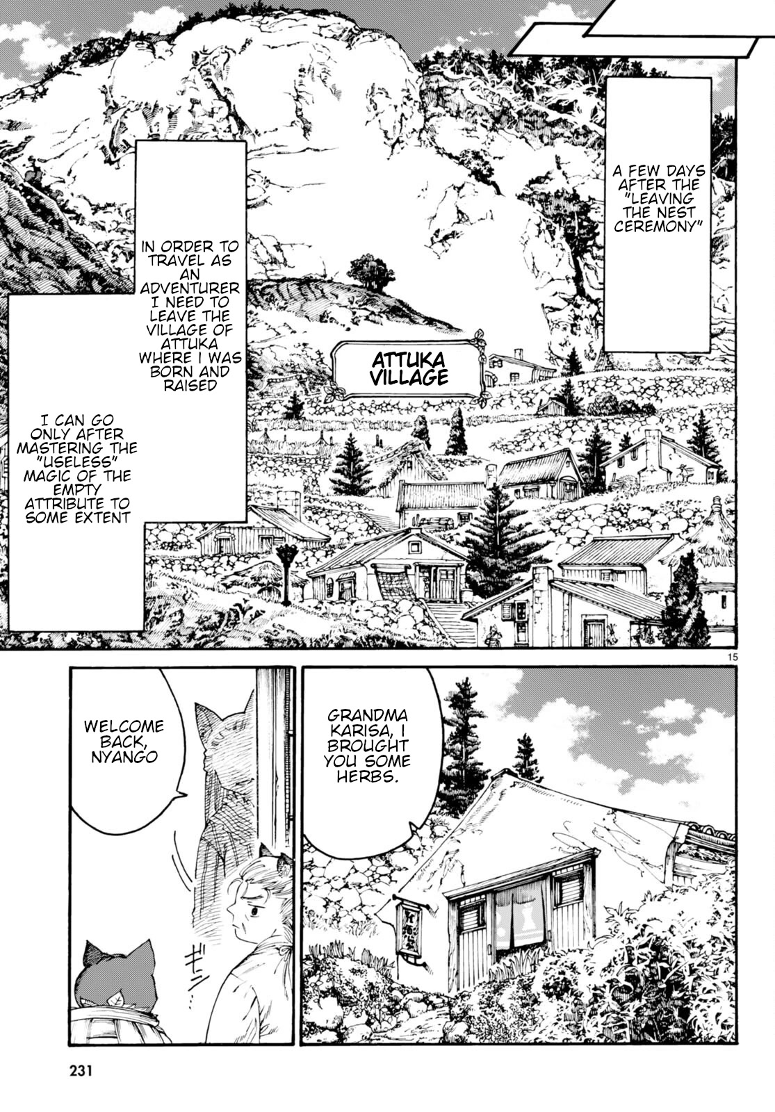 The Adventures of Black Cat "Nyango": Since I got a rare attribute, I aim to be a carefree adventurer Chapter 1 page 20 - Chapter 1