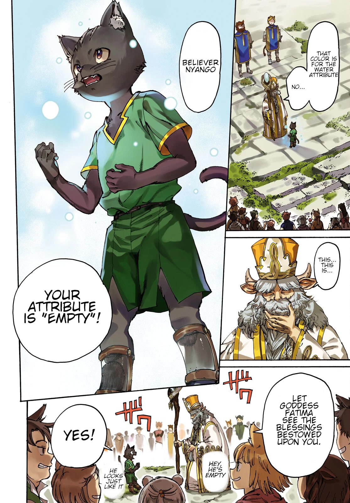 The Adventures of Black Cat "Nyango": Since I got a rare attribute, I aim to be a carefree adventurer Chapter 1 page 3 - Chapter 1