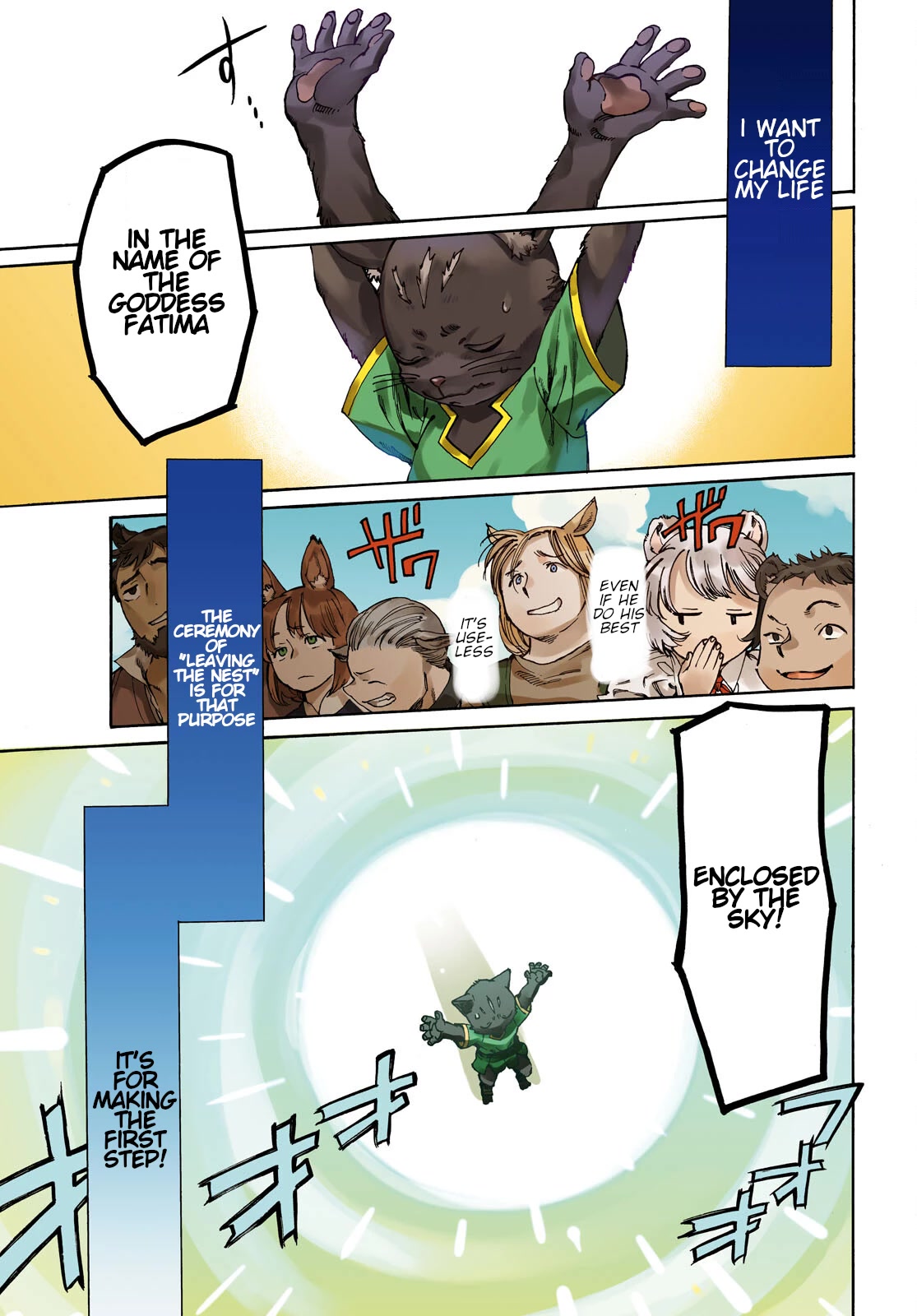 The Adventures of Black Cat "Nyango": Since I got a rare attribute, I aim to be a carefree adventurer Chapter 1 page 4 - Chapter 1