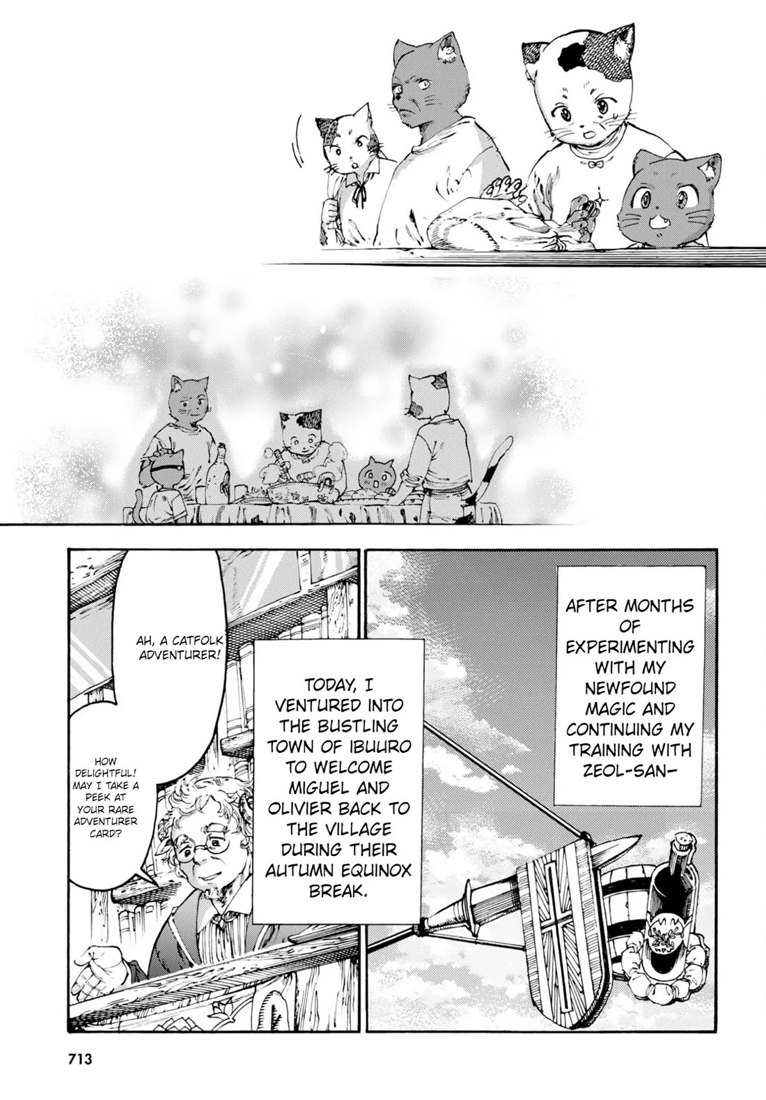The Adventures of Black Cat "Nyango": Since I got a rare attribute, I aim to be a carefree adventurer Chapter 11 page 14 - Chapter 11