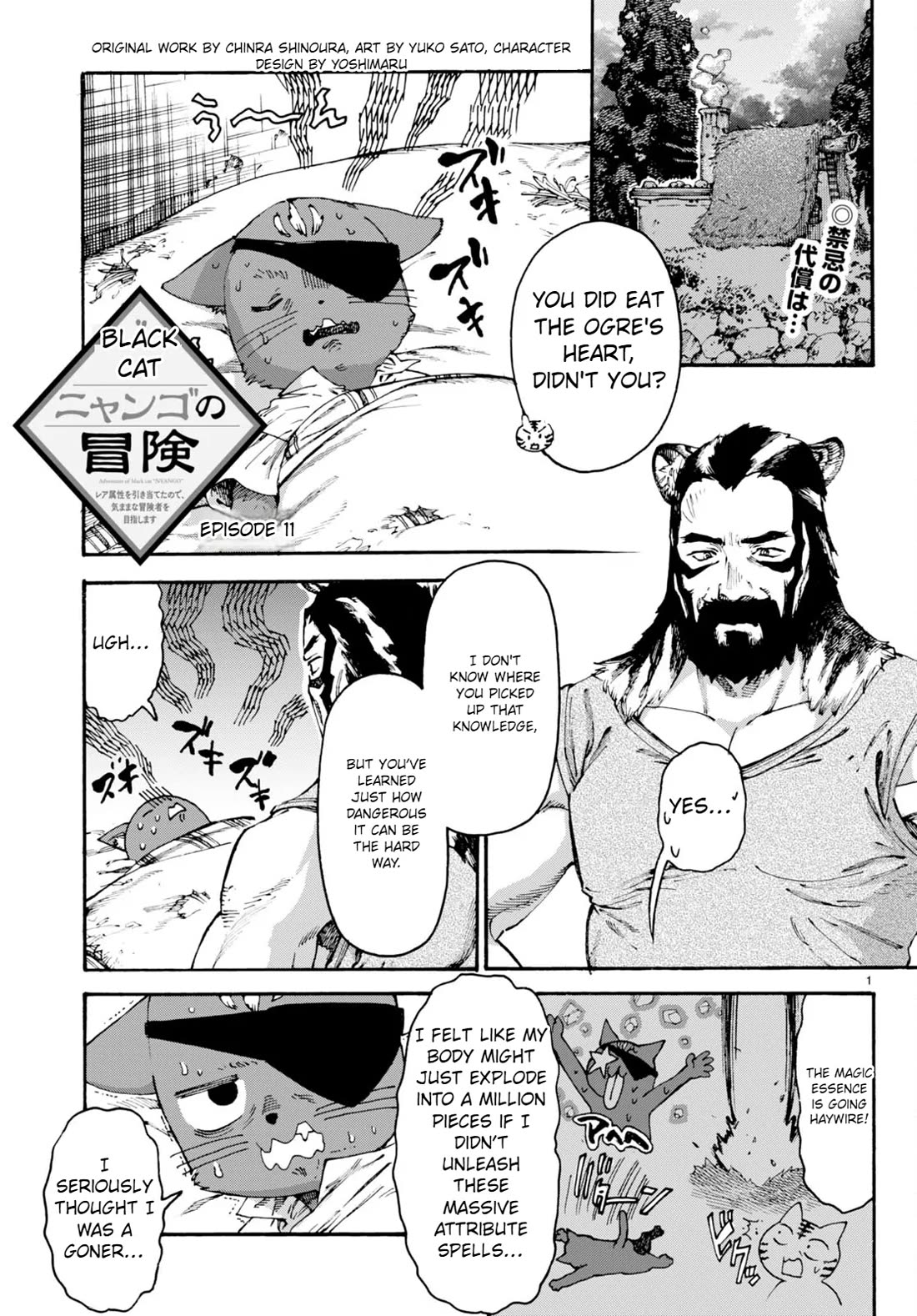 The Adventures of Black Cat "Nyango": Since I got a rare attribute, I aim to be a carefree adventurer Chapter 11 page 2 - Chapter 11