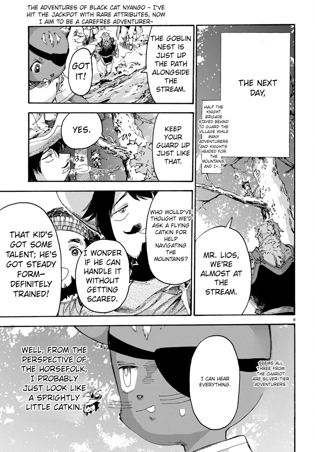 The Adventures of Black Cat "Nyango": Since I got a rare attribute, I aim to be a carefree adventurer Chapter 12 page 10 - Chapter 12