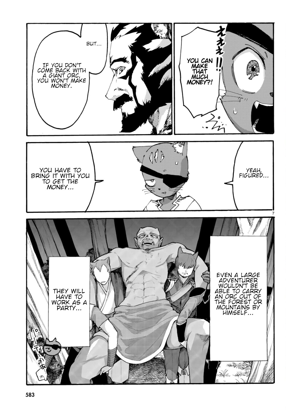 The Adventures of Black Cat "Nyango": Since I got a rare attribute, I aim to be a carefree adventurer Chapter 7 page 10 - Chapter 7