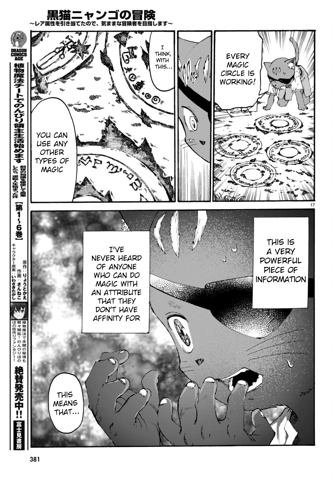 The Adventures of Black Cat "Nyango": Since I got a rare attribute, I aim to be a carefree adventurer Chapter 8 page 18 - Chapter 8