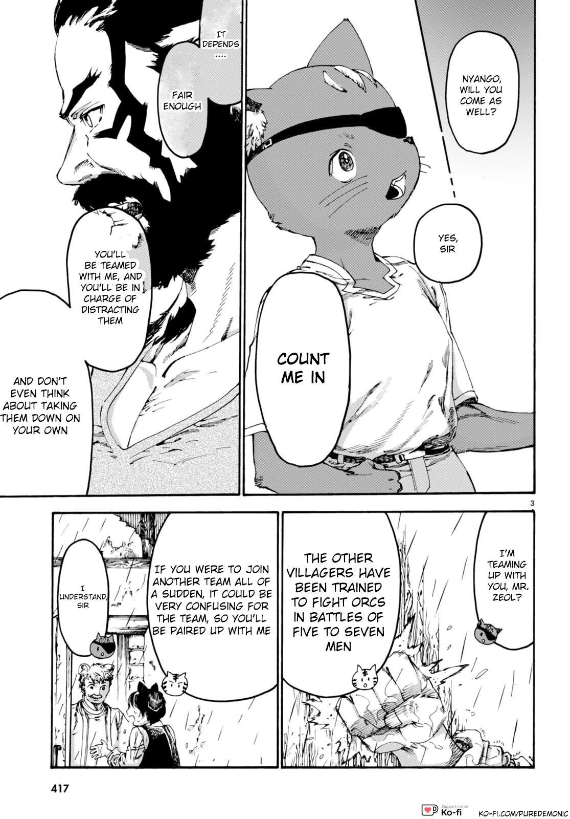 The Adventures of Black Cat "Nyango": Since I got a rare attribute, I aim to be a carefree adventurer Chapter 9 page 4 - Chapter 9