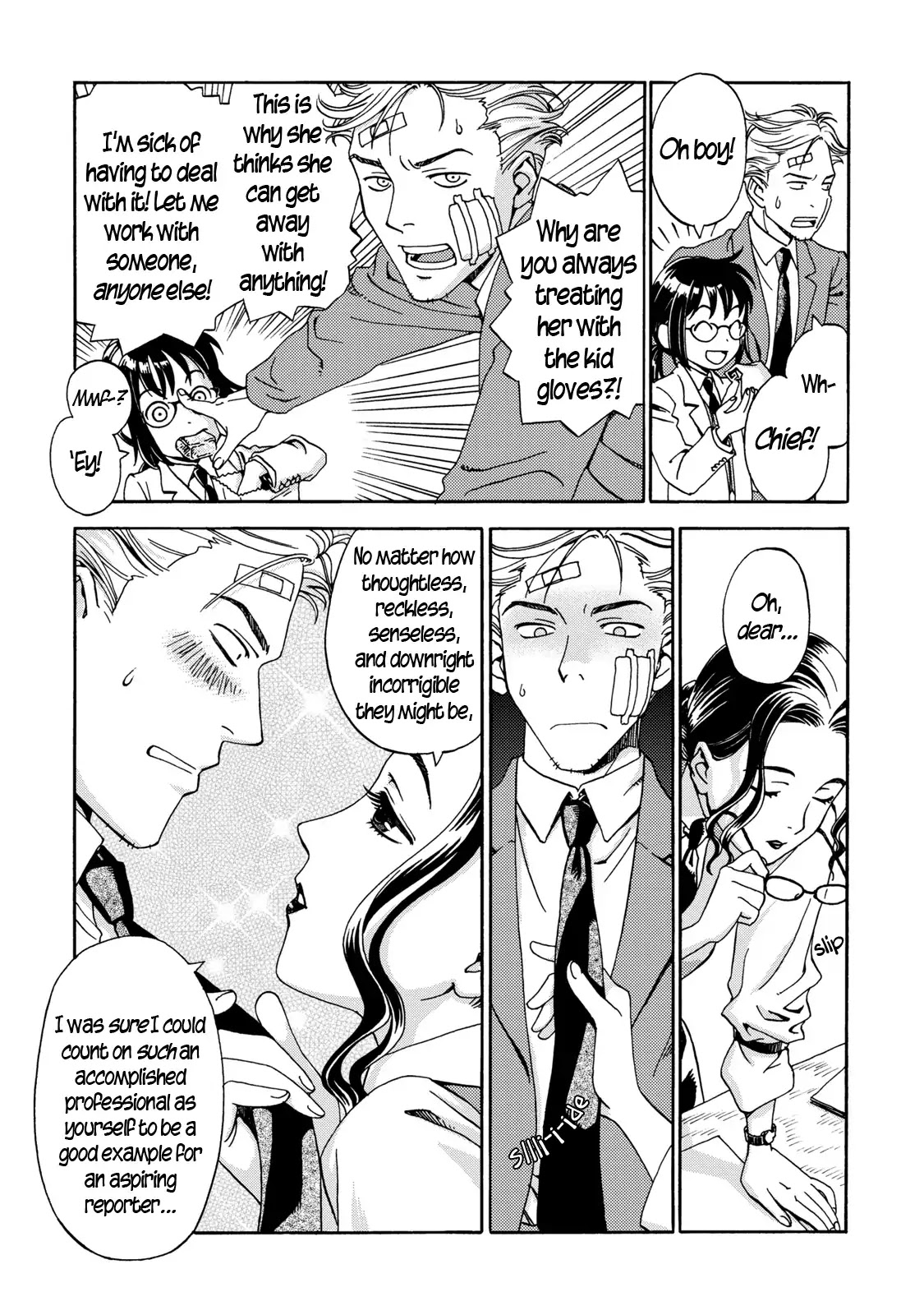 The Adventures of Totoko, Investigative Reporter Chapter 1 page 11 - Chapter 1: Totoko Pursues the Midnight Mask, and The Scoop Search