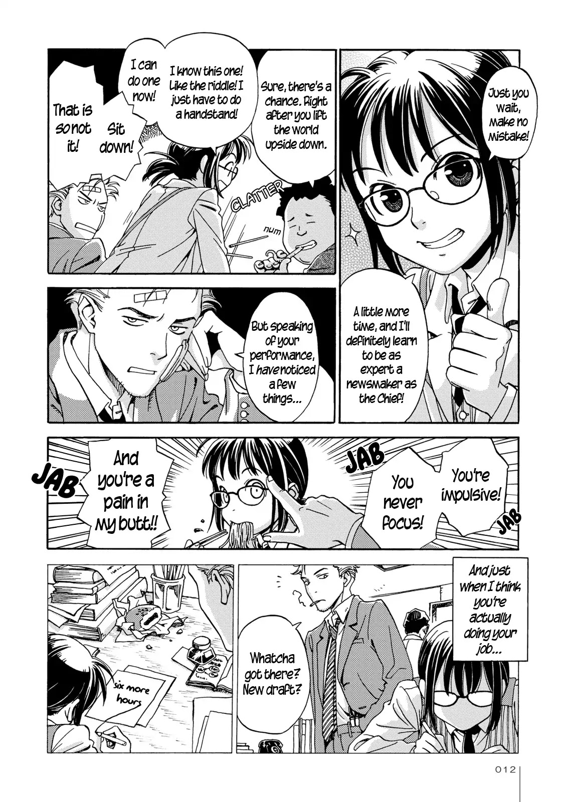 The Adventures of Totoko, Investigative Reporter Chapter 1 page 14 - Chapter 1: Totoko Pursues the Midnight Mask, and The Scoop Search