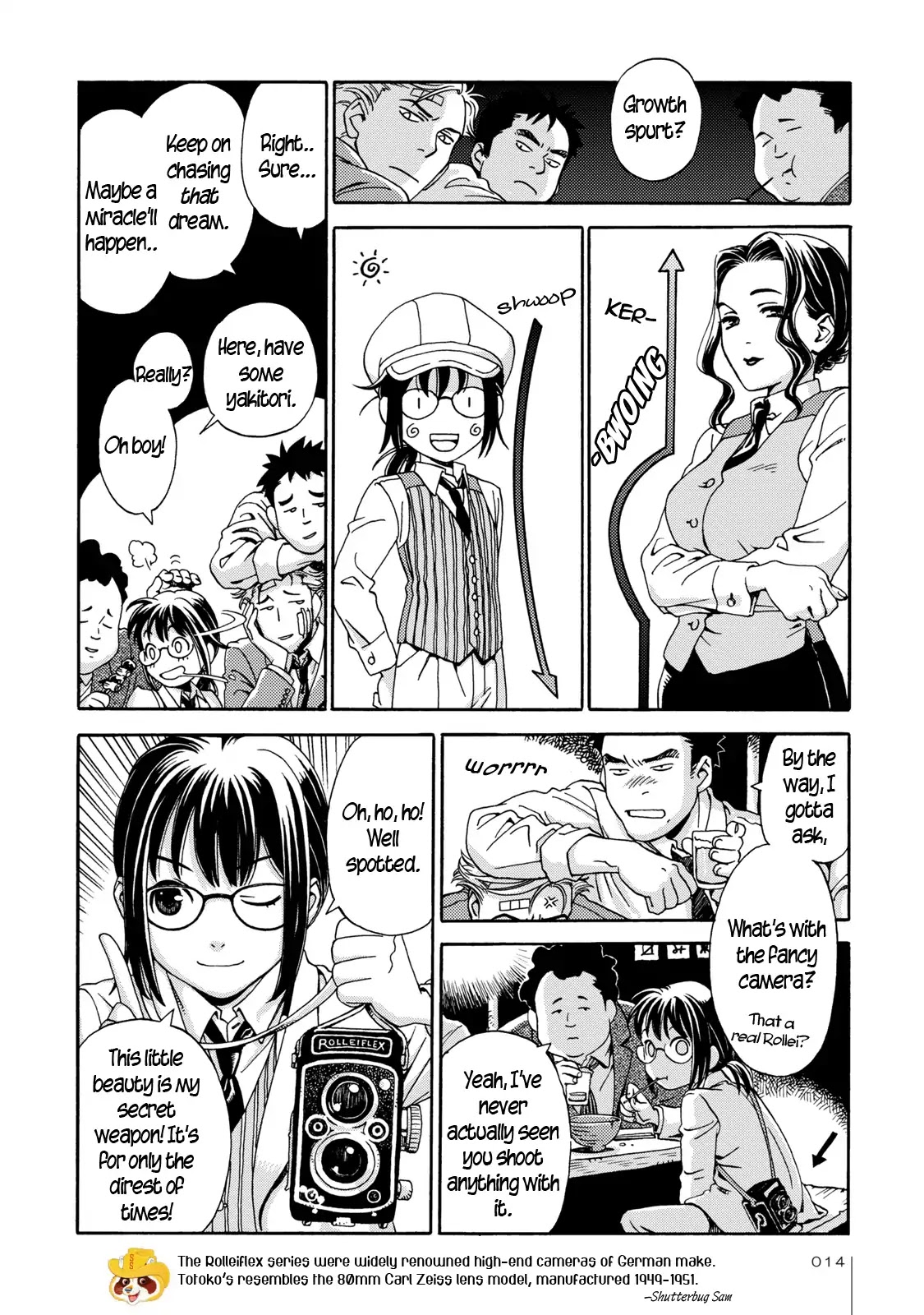 The Adventures of Totoko, Investigative Reporter Chapter 1 page 16 - Chapter 1: Totoko Pursues the Midnight Mask, and The Scoop Search