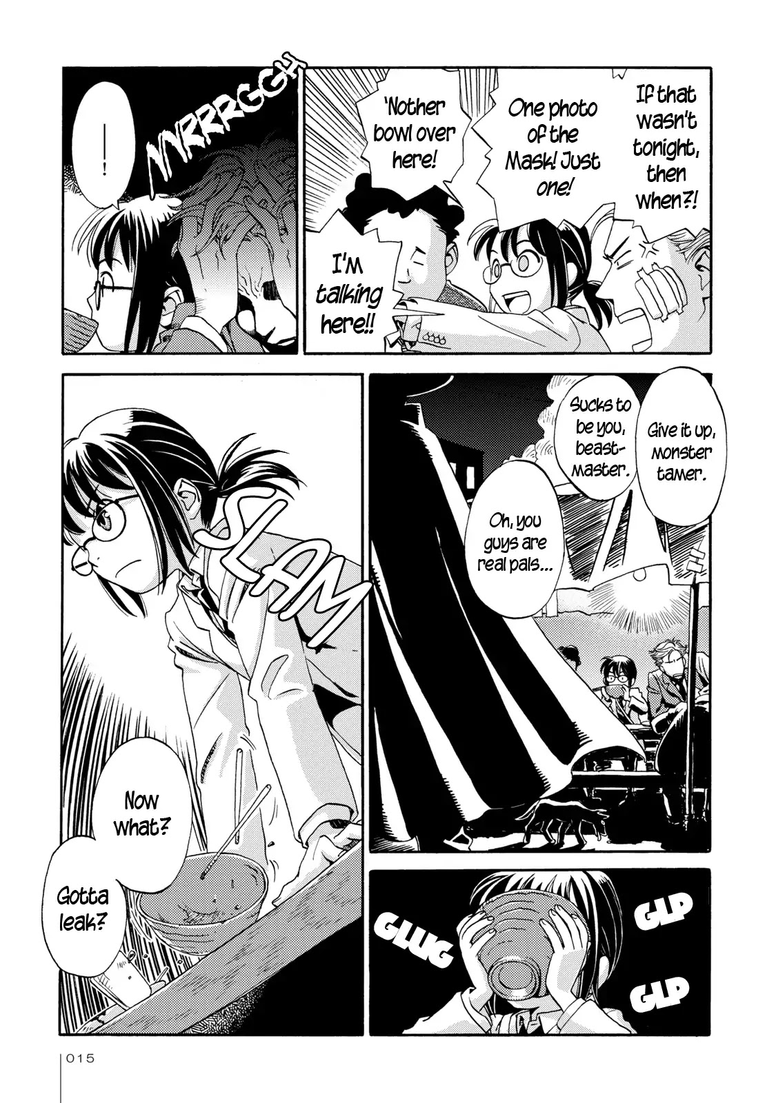 The Adventures of Totoko, Investigative Reporter Chapter 1 page 17 - Chapter 1: Totoko Pursues the Midnight Mask, and The Scoop Search