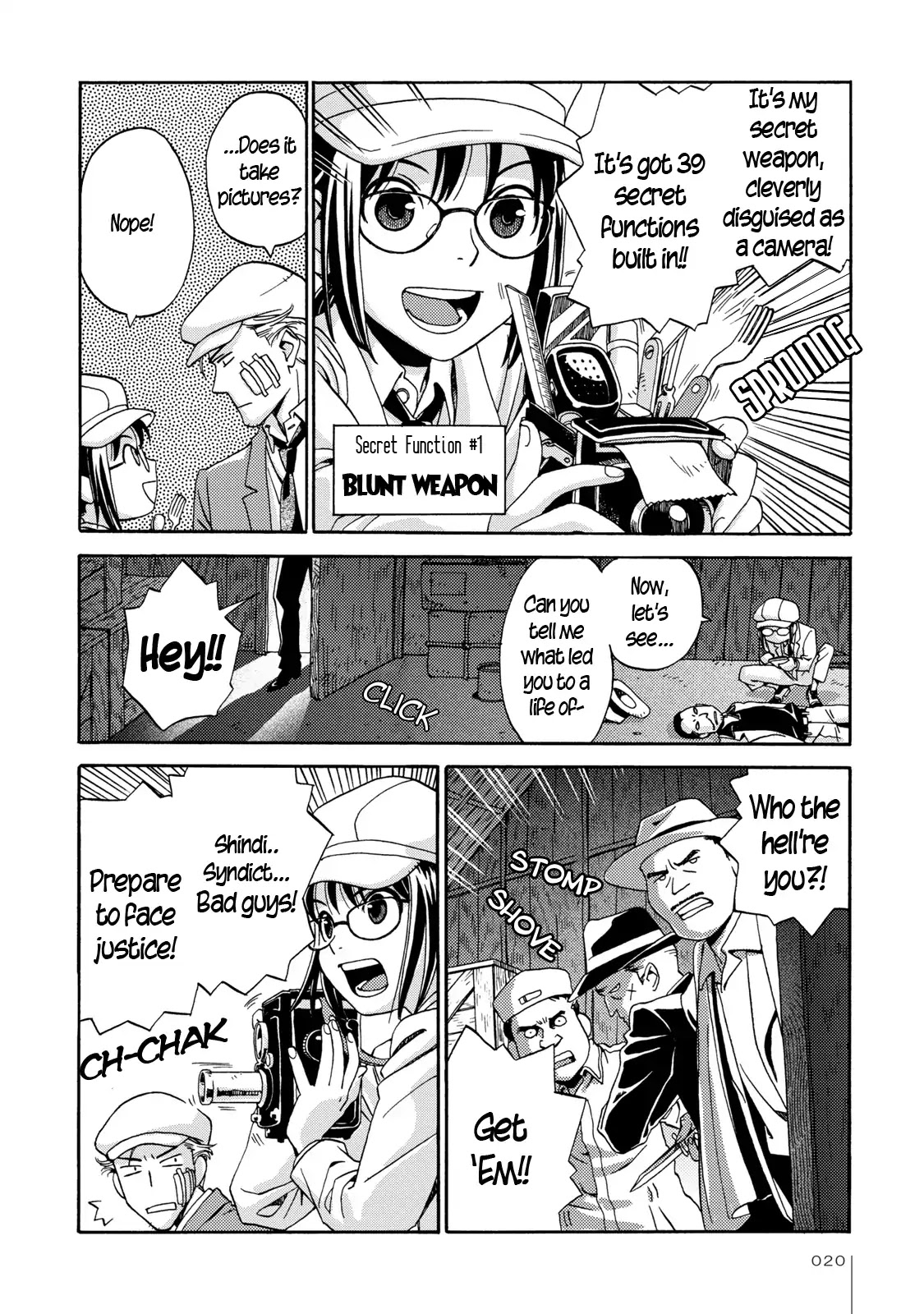 The Adventures of Totoko, Investigative Reporter Chapter 1 page 22 - Chapter 1: Totoko Pursues the Midnight Mask, and The Scoop Search