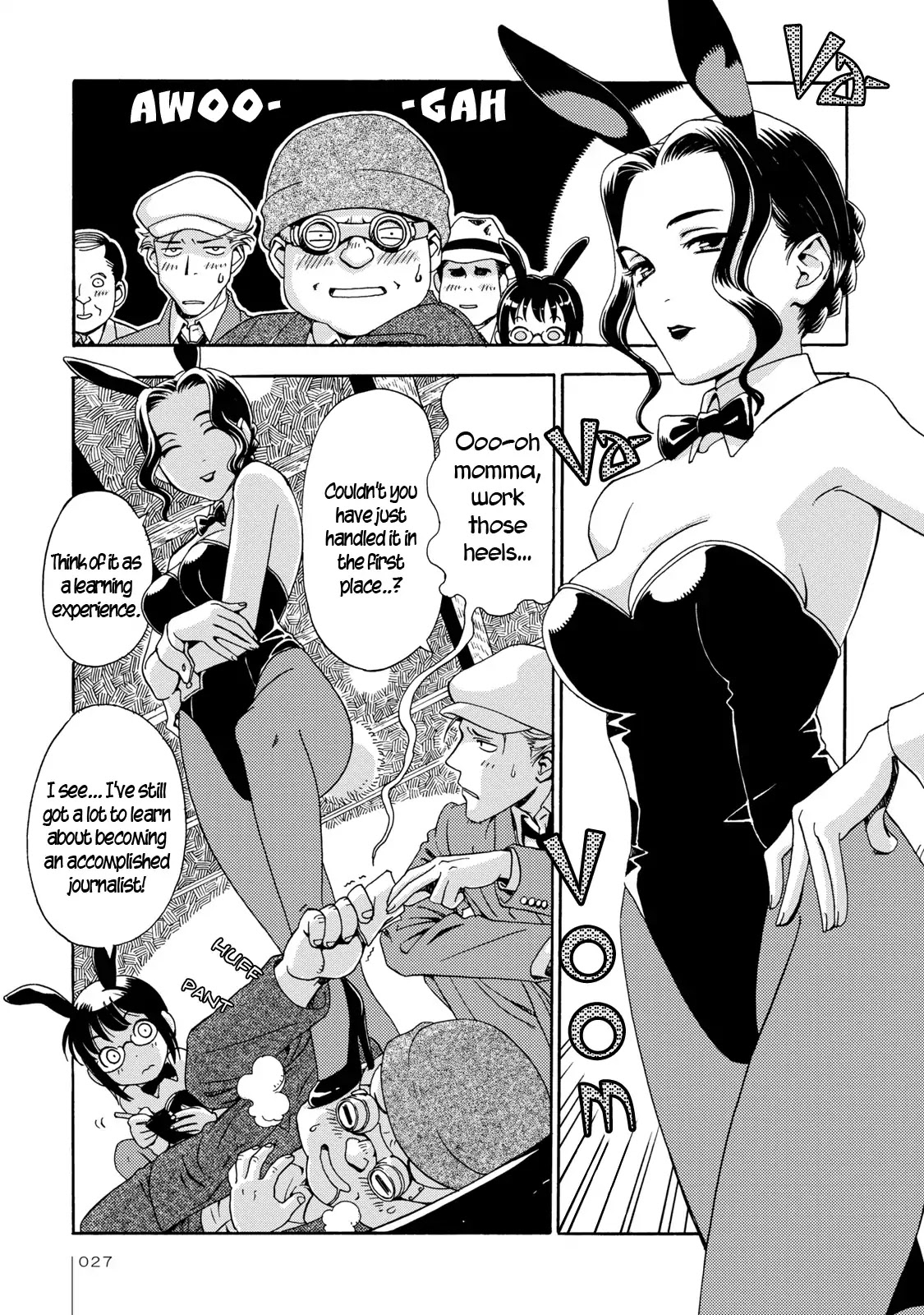 The Adventures of Totoko, Investigative Reporter Chapter 2 page 3 - Chapter 2: A Surprising Lead, and The Black Valentine Plot