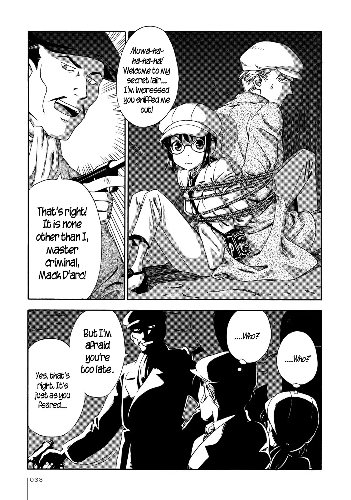 The Adventures of Totoko, Investigative Reporter Chapter 2 page 9 - Chapter 2: A Surprising Lead, and The Black Valentine Plot