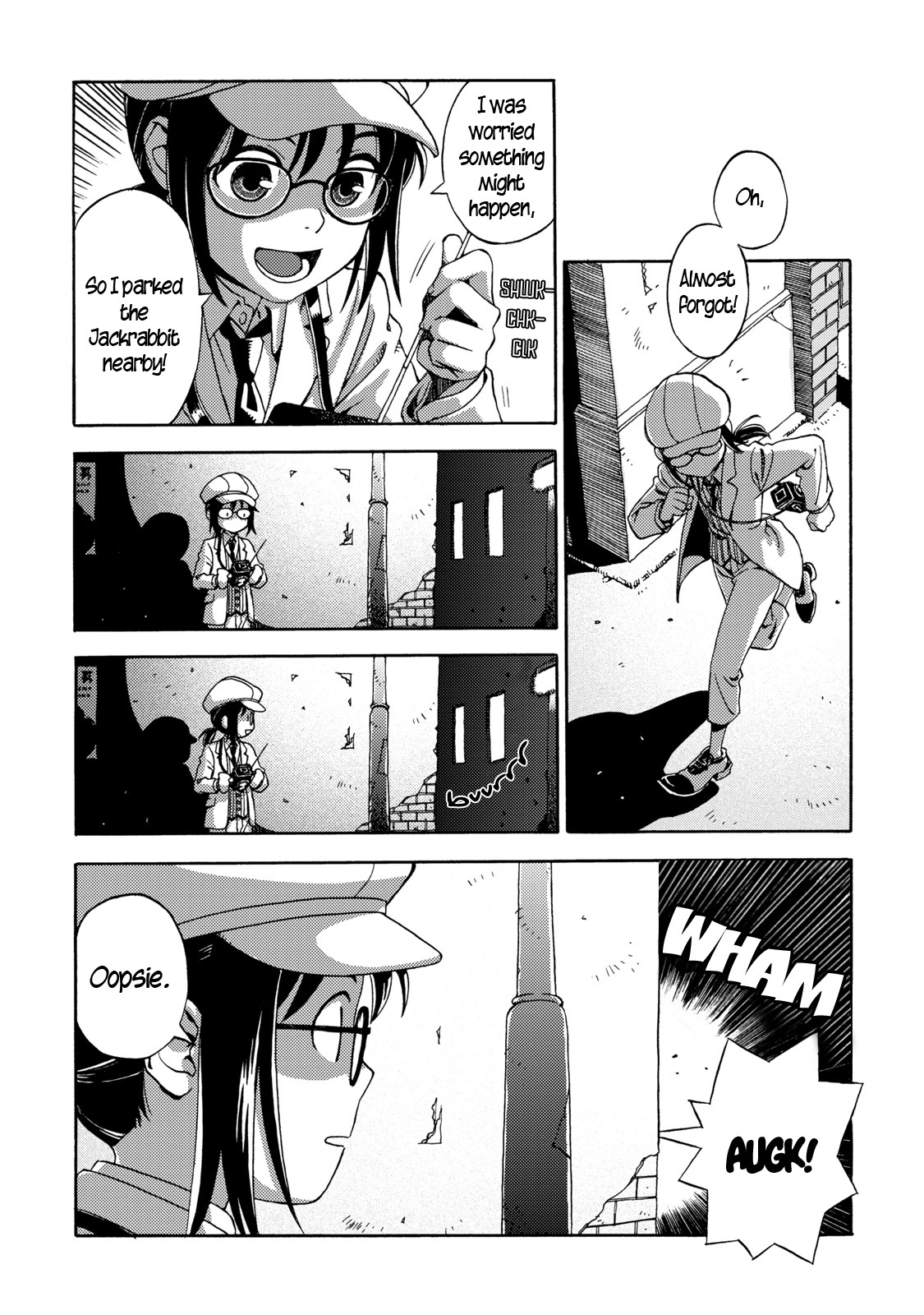 The Adventures of Totoko, Investigative Reporter Chapter 3 page 18 - Chapter 3: The Stolen Gems, and The Melancholy of Midnight Mask