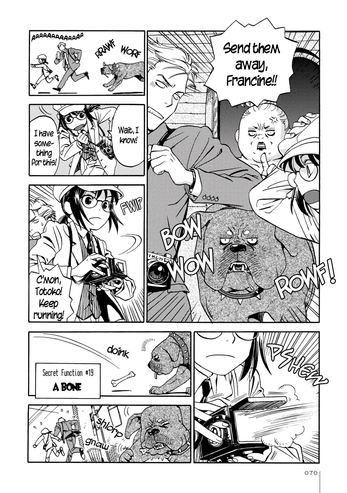 The Adventures of Totoko, Investigative Reporter Chapter 4 page 2 - Chapter 4: The Disappearance of Doctor Nagisawa, and The Bravest Maid