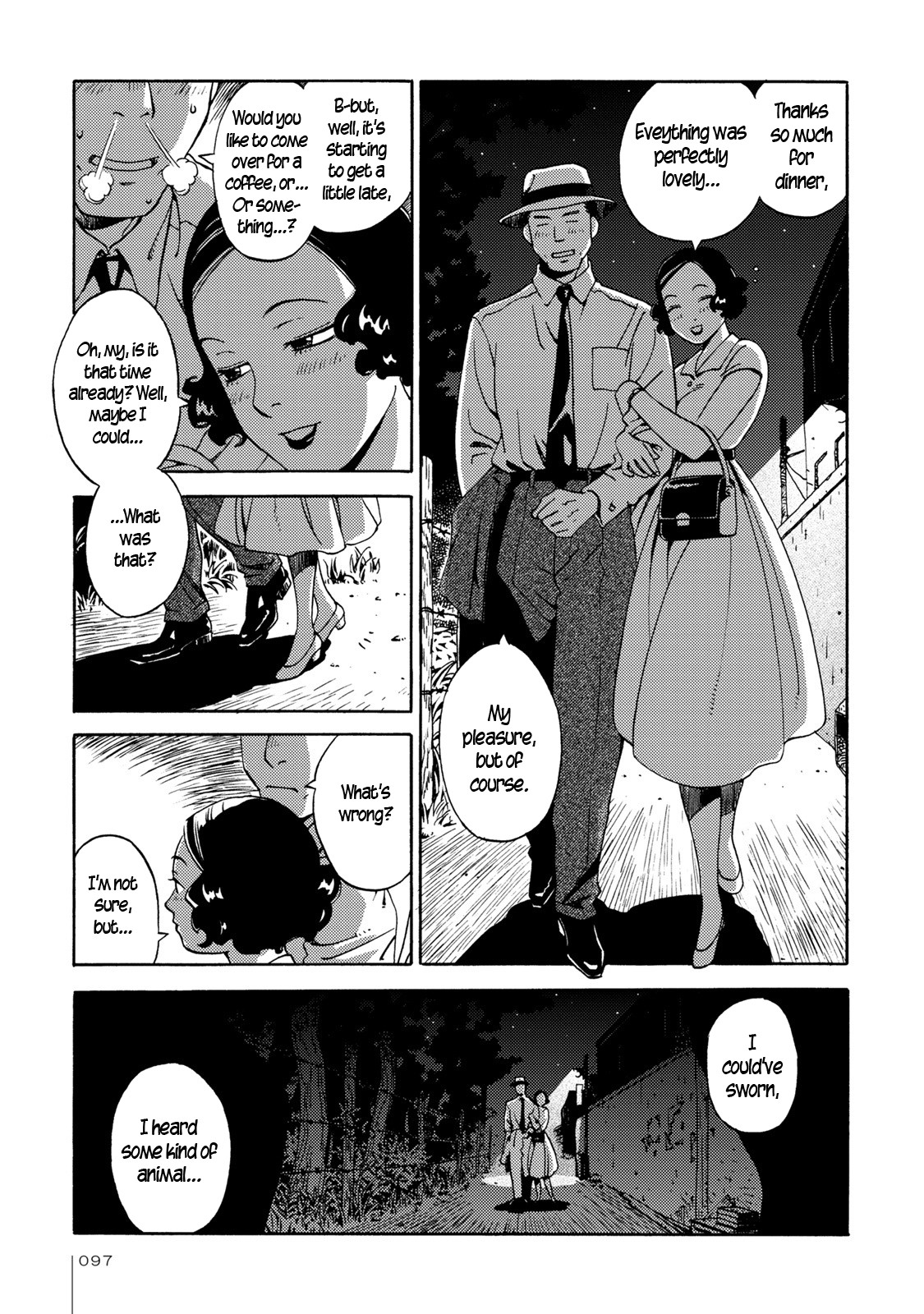 The Adventures of Totoko, Investigative Reporter Chapter 5 page 1 - Chapter 5: The Secret of Shinjuku Park, and The Jungle Beasts, Part 1