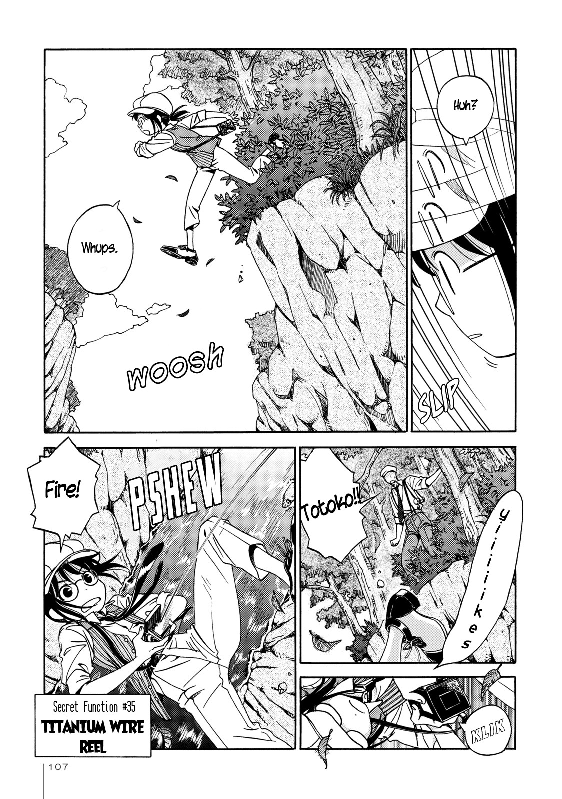 The Adventures of Totoko, Investigative Reporter Chapter 5 page 11 - Chapter 5: The Secret of Shinjuku Park, and The Jungle Beasts, Part 1