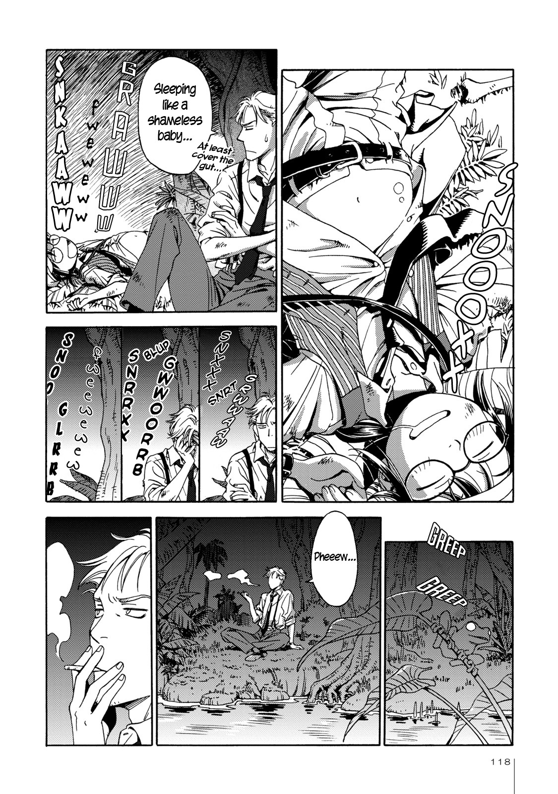 The Adventures of Totoko, Investigative Reporter Chapter 5 page 22 - Chapter 5: The Secret of Shinjuku Park, and The Jungle Beasts, Part 1