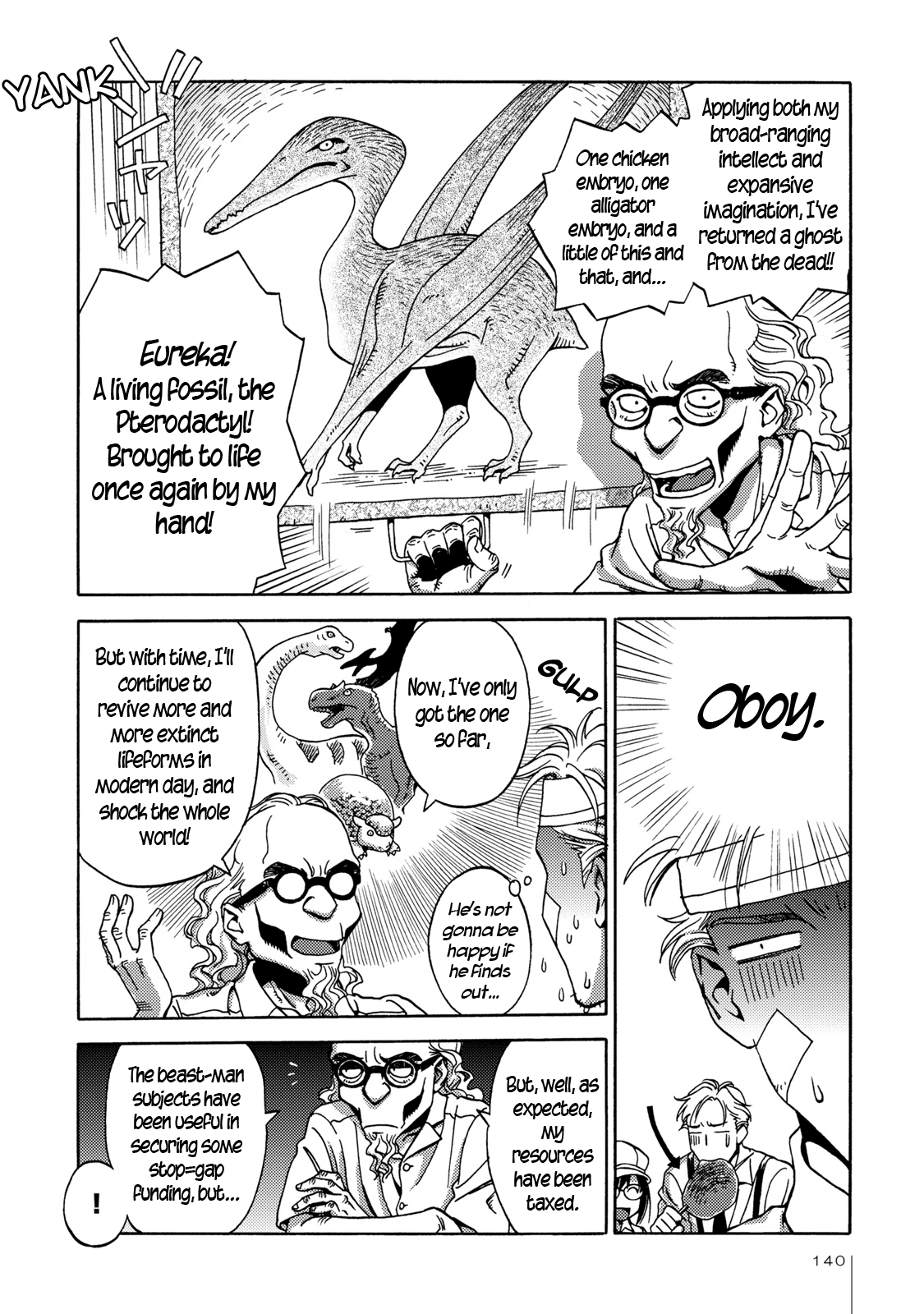 The Adventures of Totoko, Investigative Reporter Chapter 6 page 14 - Chapter 6: The Secret of Shinjuku Park, and The Jungle Beasts, Part 2