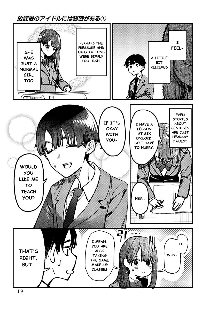 The After School Idol Has a Secret Chapter 1 page 21 - Chapter 1: Kuromiya-san's Secret