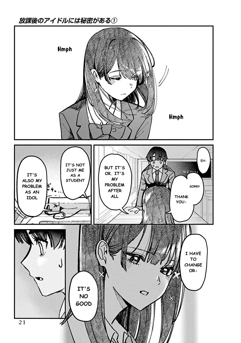 The After School Idol Has a Secret Chapter 1 page 23 - Chapter 1: Kuromiya-san's Secret