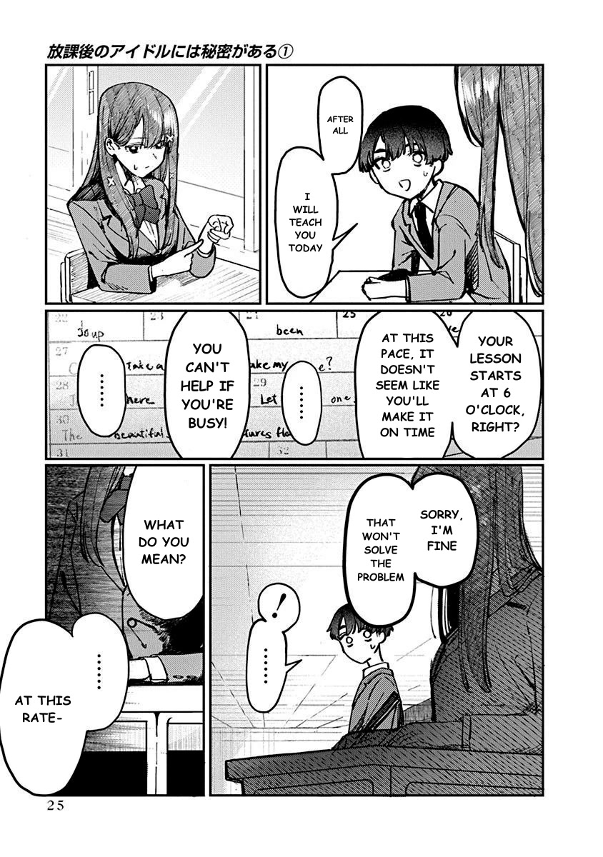 The After School Idol Has a Secret Chapter 1 page 27 - Chapter 1: Kuromiya-san's Secret