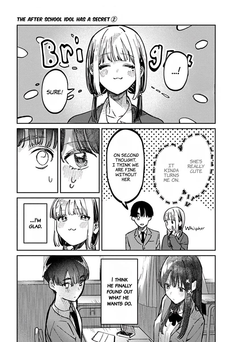The After School Idol Has a Secret Chapter 10 page 9 - Chapter 10: Kuromiya-san and the childhood friend 2