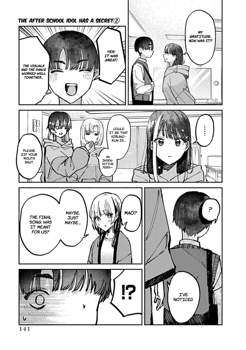 The After School Idol Has a Secret Chapter 15 page 7 - Chapter 15: Kuromiya-san's Secret