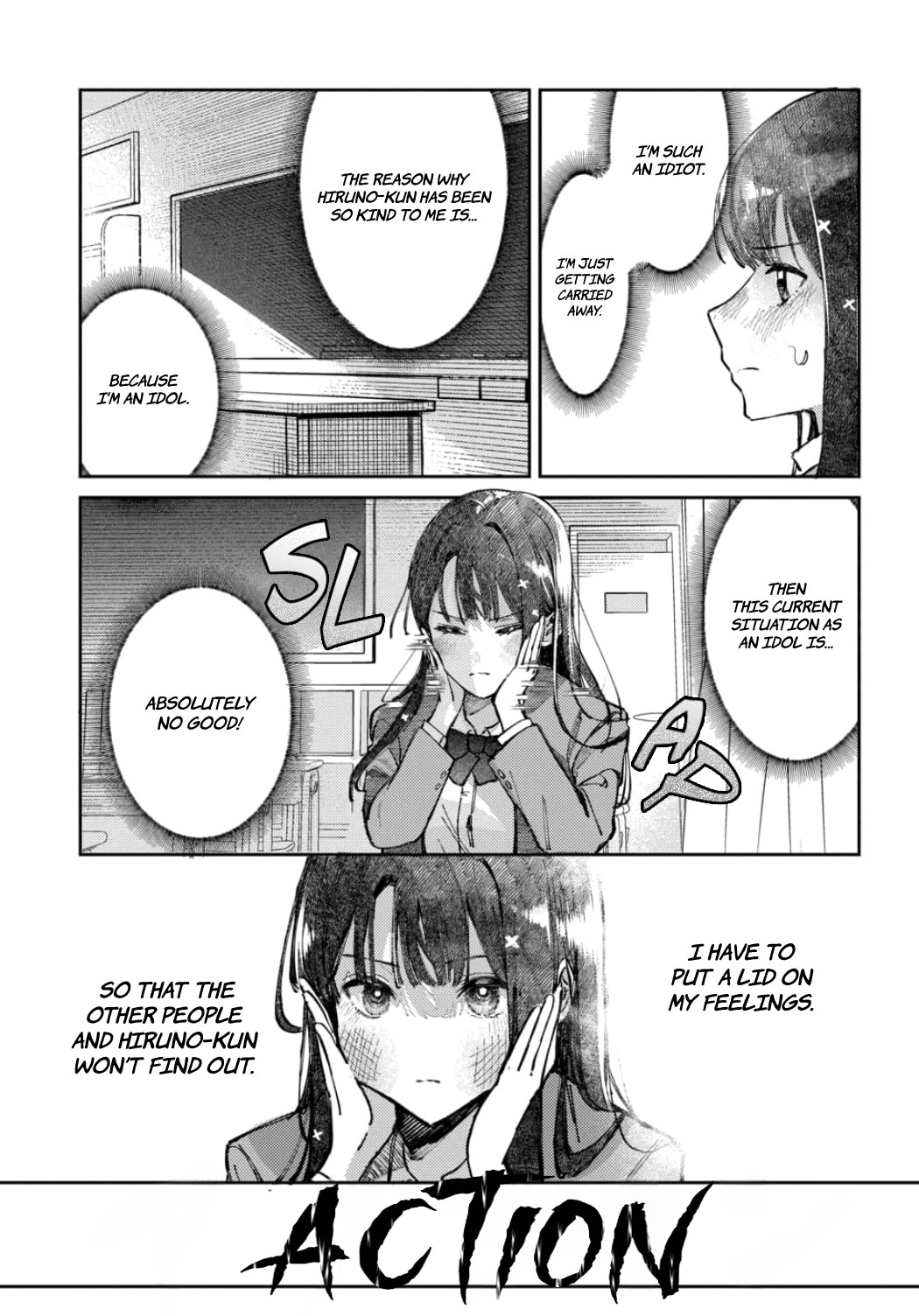 The After School Idol Has a Secret Chapter 16 page 11 - Chapter 16: Kuromiya-san's Acting