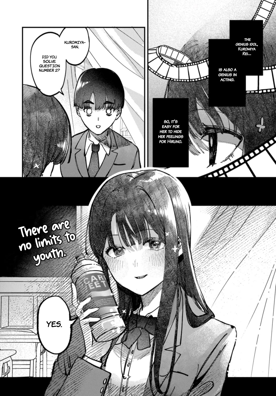The After School Idol Has a Secret Chapter 16 page 12 - Chapter 16: Kuromiya-san's Acting