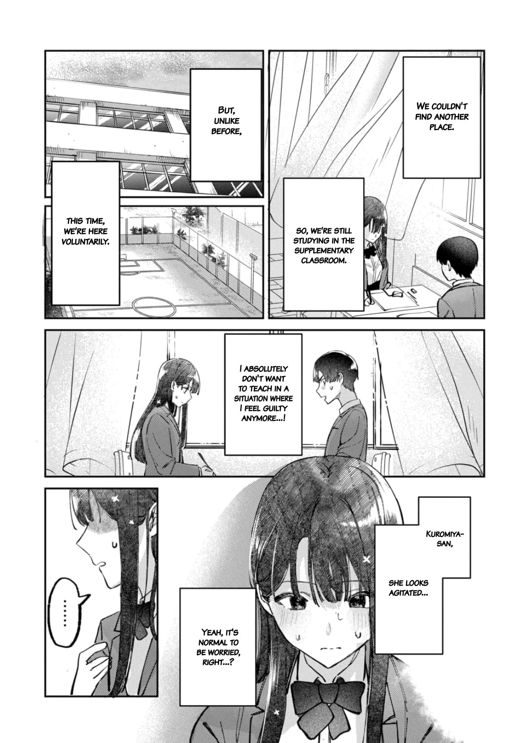 The After School Idol Has a Secret Chapter 16 page 7 - Chapter 16: Kuromiya-san's Acting
