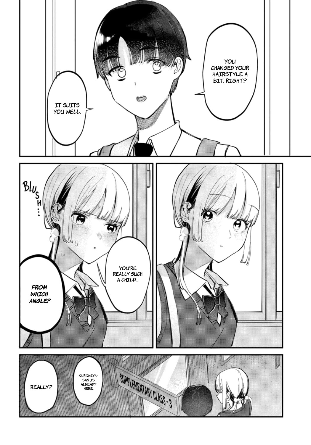 The After School Idol Has a Secret Chapter 17 page 10 - Chapter 17: Kuromiya-san's seasonal clothes
