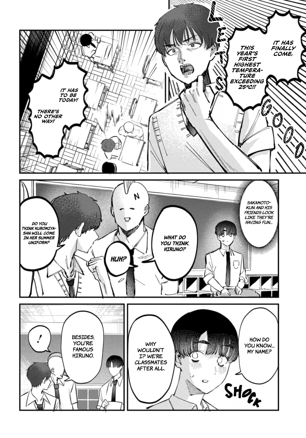 The After School Idol Has a Secret Chapter 17 page 2 - Chapter 17: Kuromiya-san's seasonal clothes