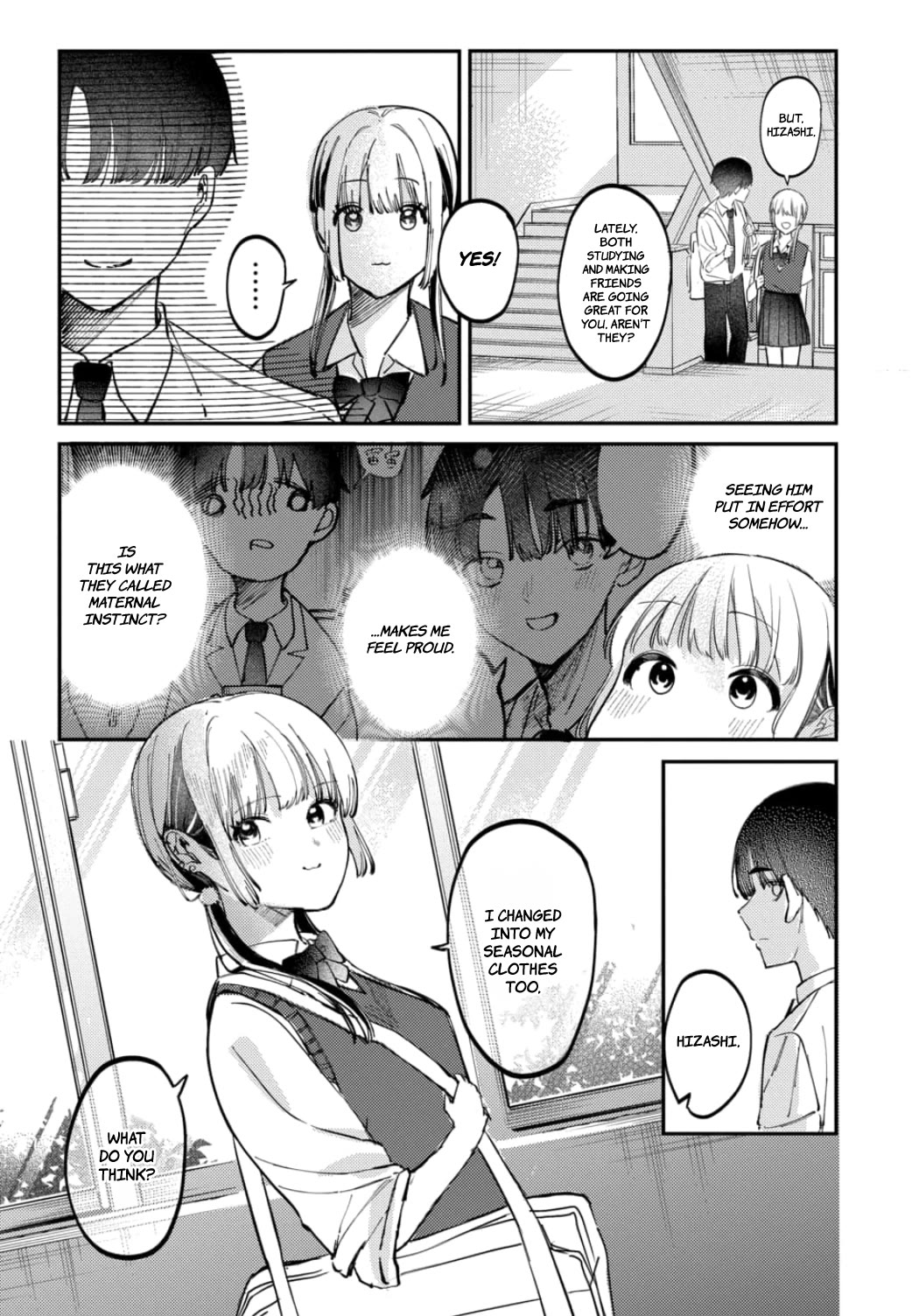 The After School Idol Has a Secret Chapter 17 page 8 - Chapter 17: Kuromiya-san's seasonal clothes