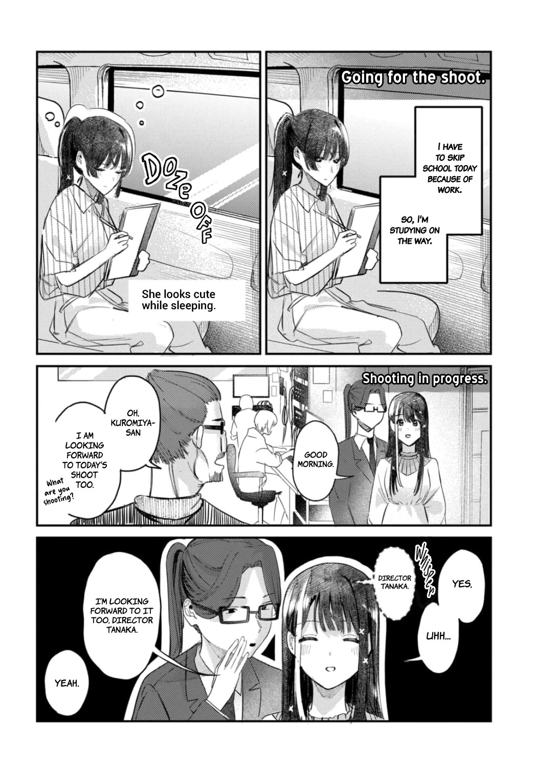 The After School Idol Has a Secret Chapter 18 page 4 - Chapter 18: Kuromiya-san's one day