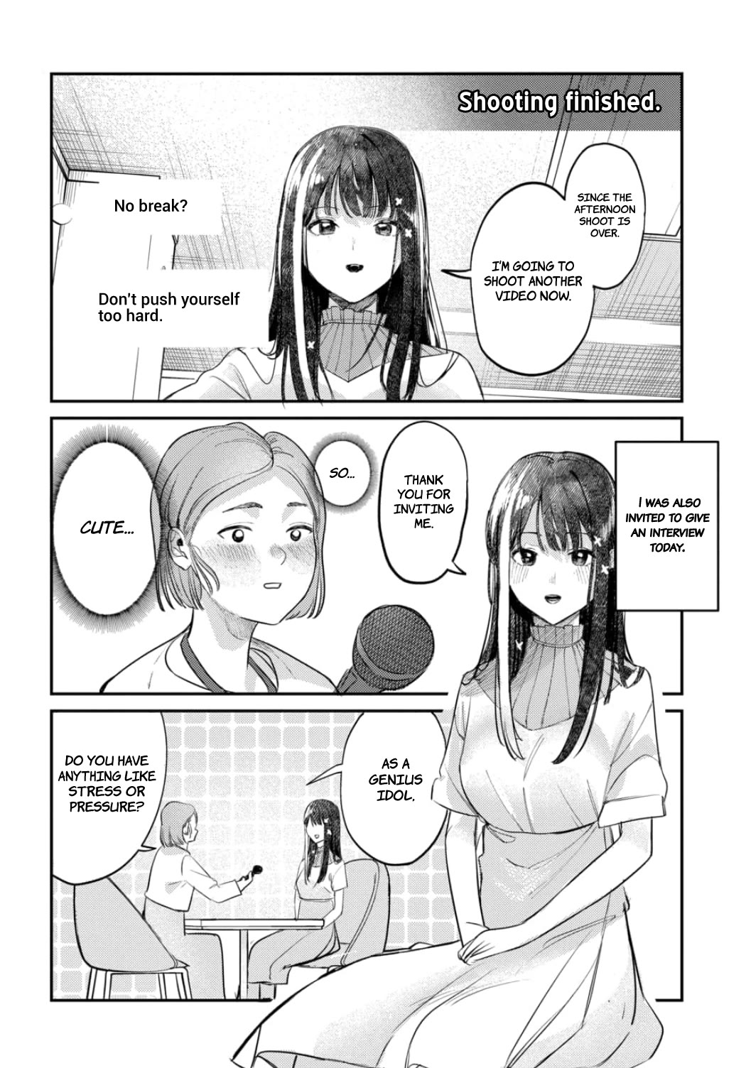 The After School Idol Has a Secret Chapter 18 page 6 - Chapter 18: Kuromiya-san's one day