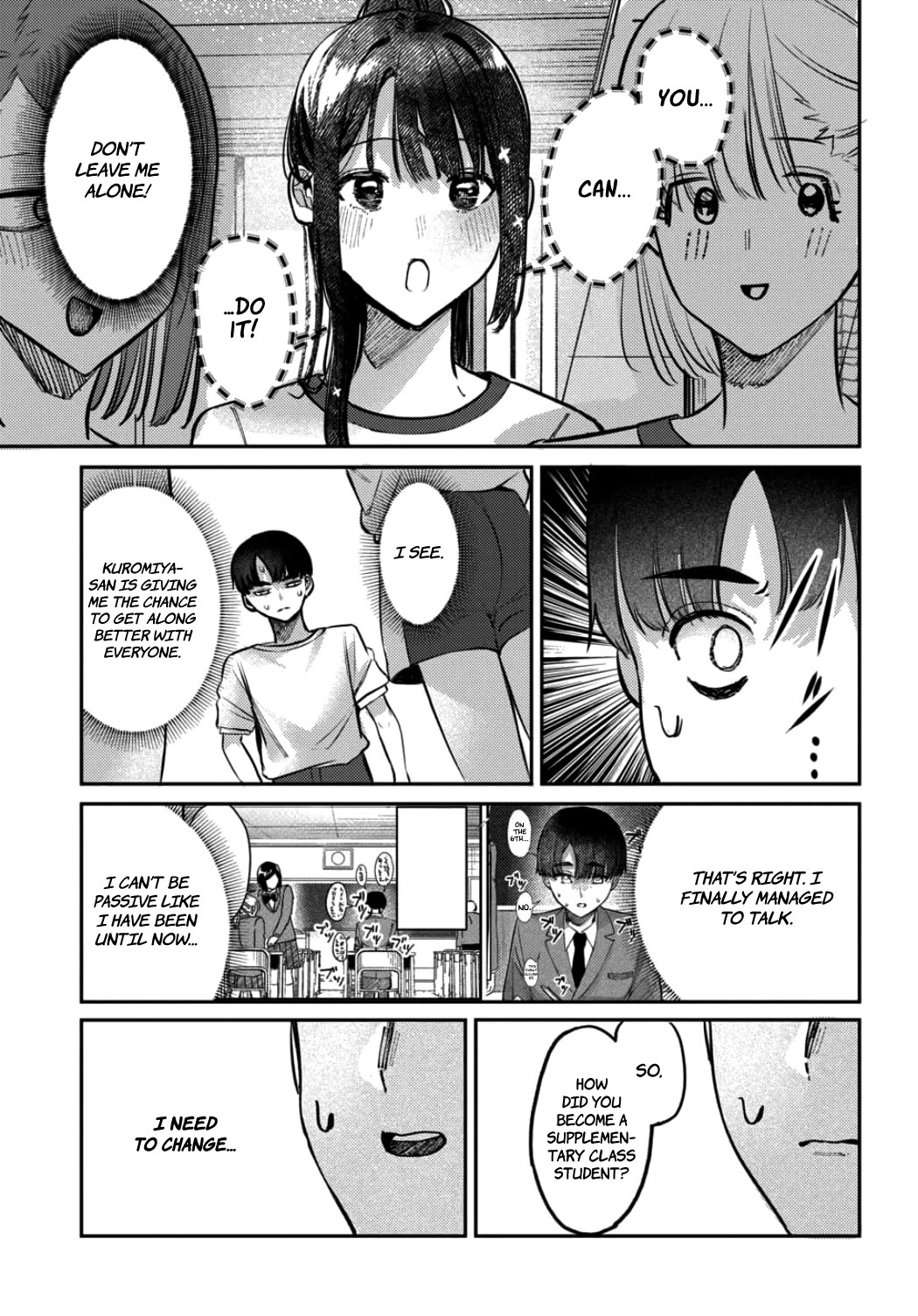 The After School Idol Has a Secret Chapter 19 page 13 - Chapter 19: Kuromiya-san's Compassion