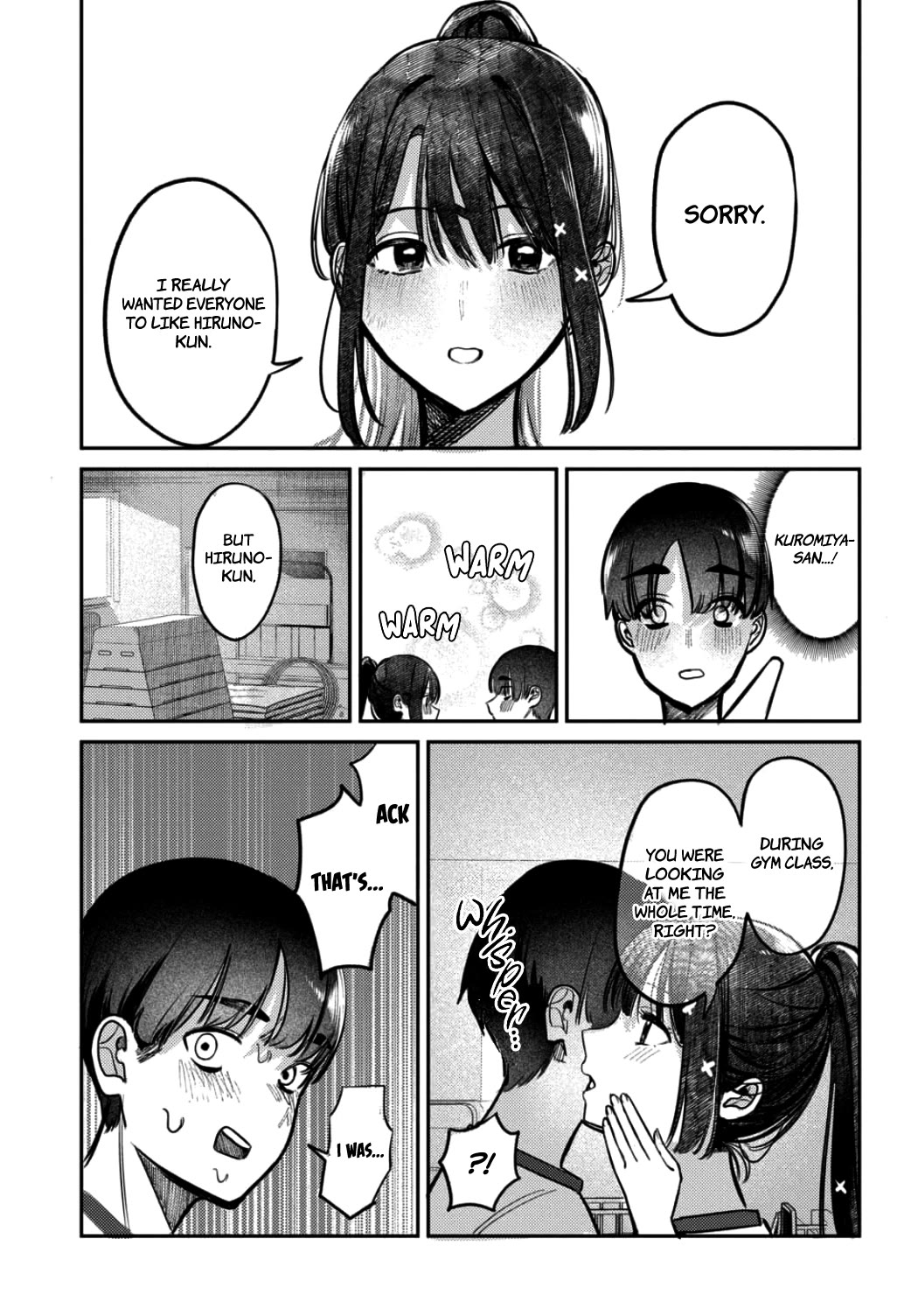 The After School Idol Has a Secret Chapter 19 page 17 - Chapter 19: Kuromiya-san's Compassion