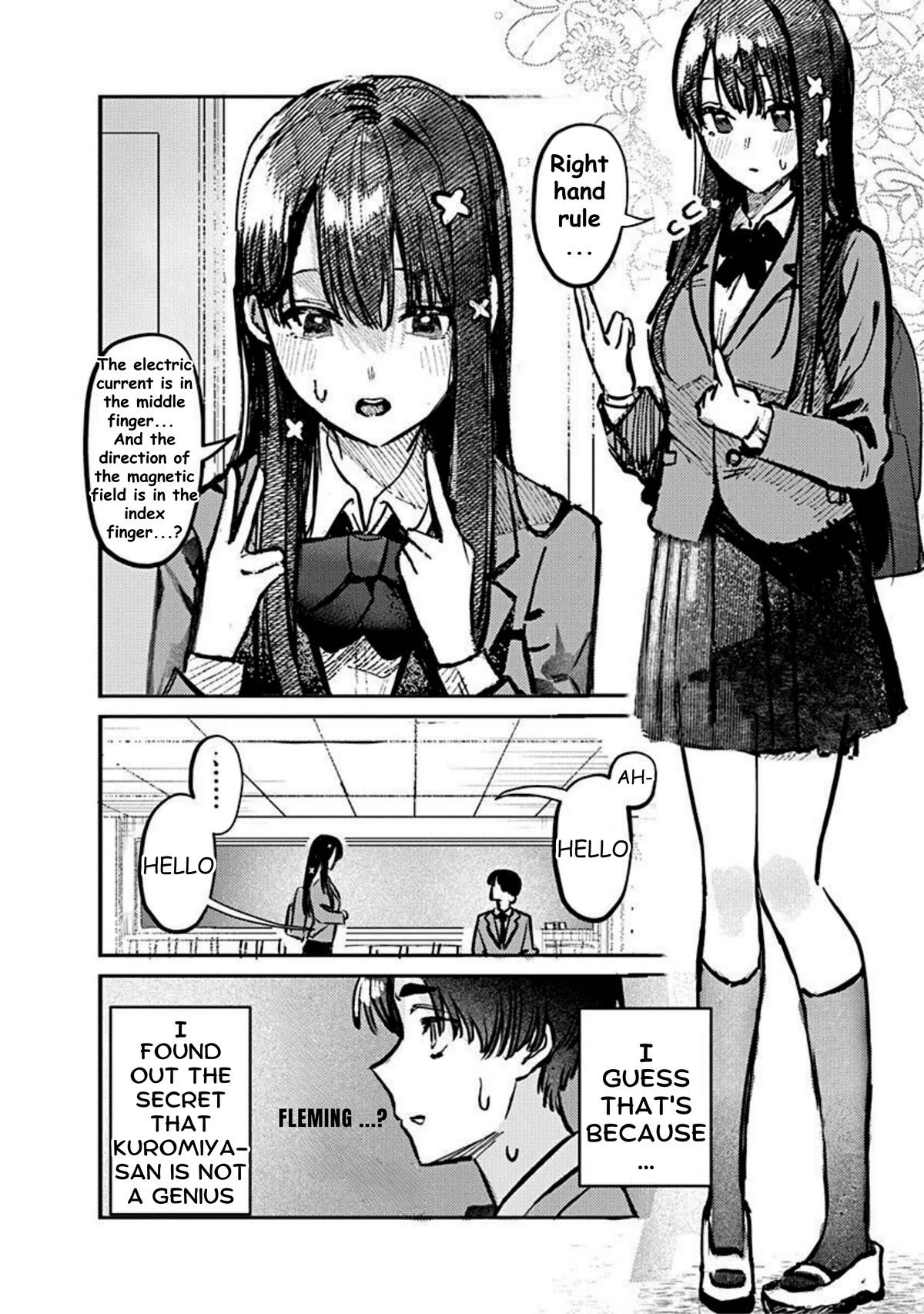 The After School Idol Has a Secret Chapter 2 page 6 - Chapter 2: Kuromiya-san's Weakness