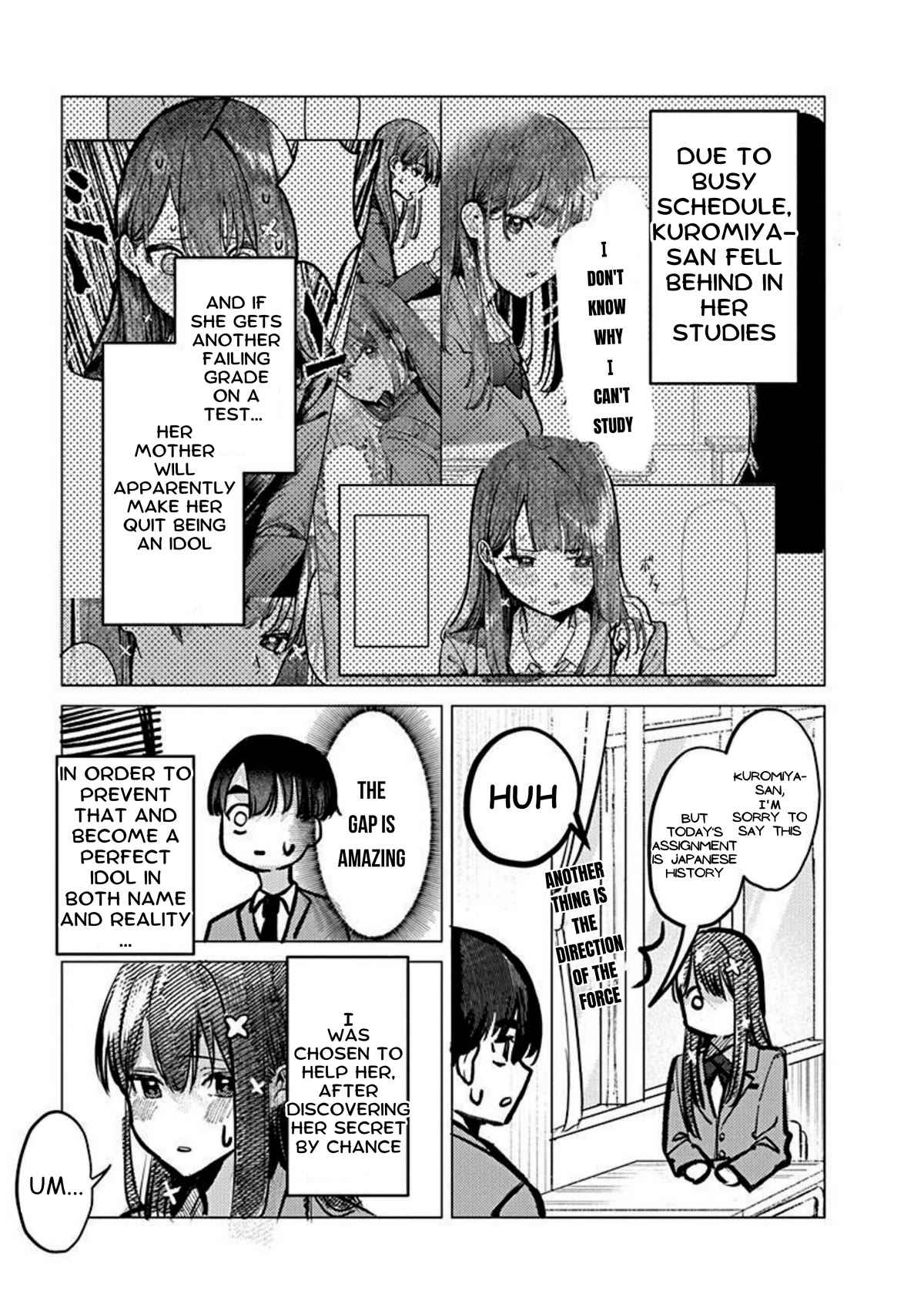 The After School Idol Has a Secret Chapter 2 page 7 - Chapter 2: Kuromiya-san's Weakness