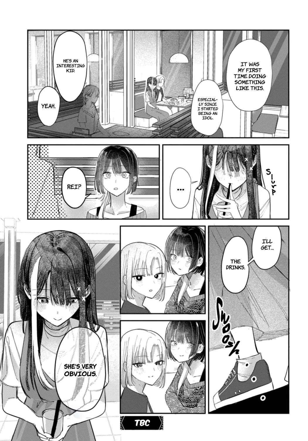 The After School Idol Has a Secret Chapter 21 page 17 - Chapter 21: Kuromiya-san and her Senpais'