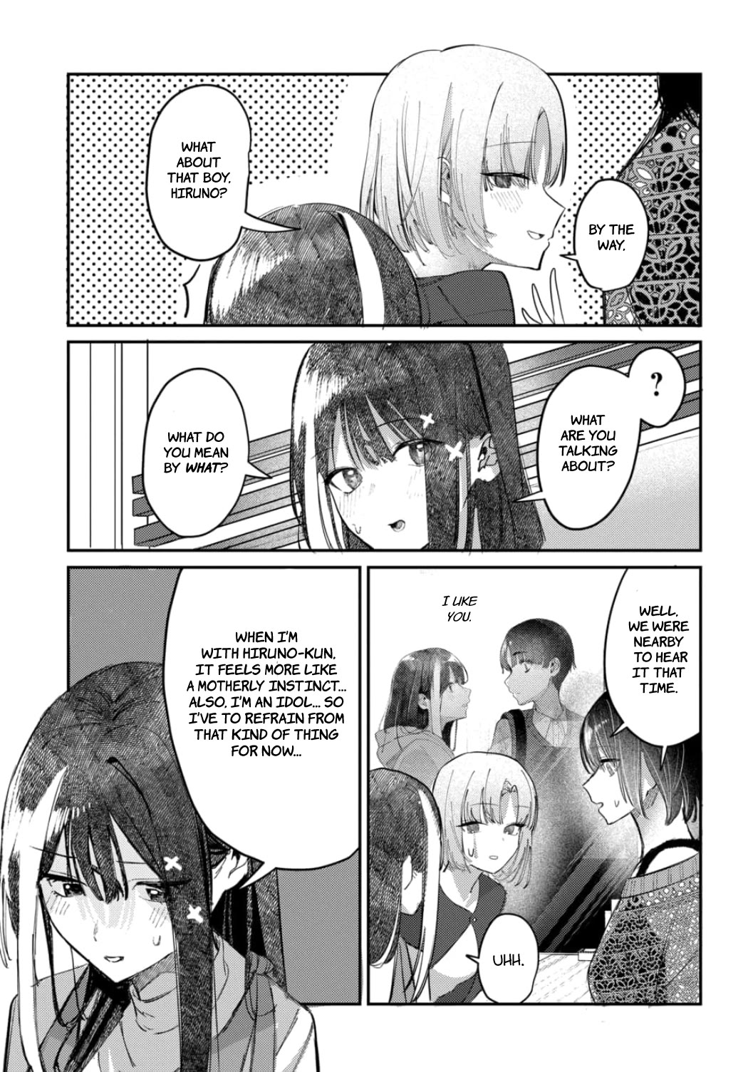 The After School Idol Has a Secret Chapter 21 page 3 - Chapter 21: Kuromiya-san and her Senpais'
