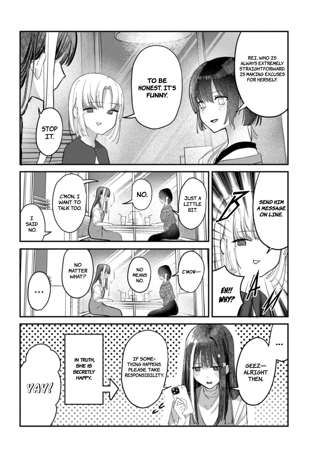The After School Idol Has a Secret Chapter 21 page 4 - Chapter 21: Kuromiya-san and her Senpais'