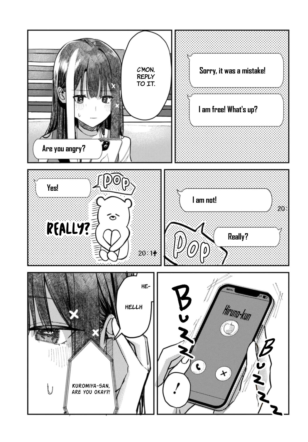 The After School Idol Has a Secret Chapter 21 page 9 - Chapter 21: Kuromiya-san and her Senpais'