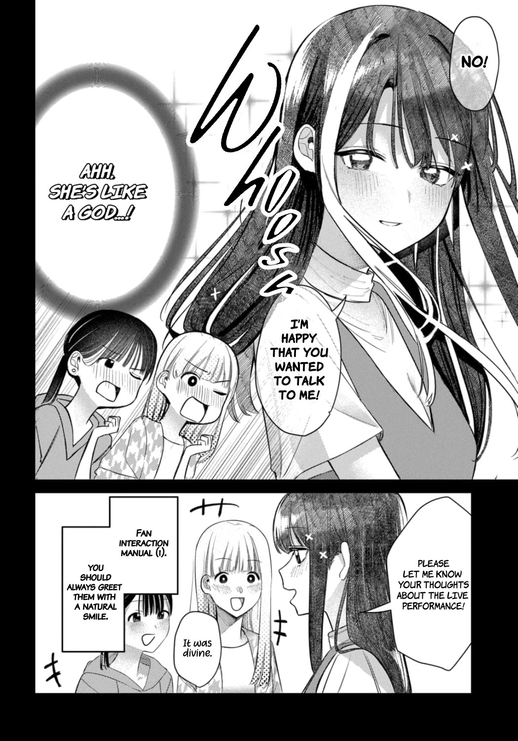 The After School Idol Has a Secret Chapter 22 page 10 - Chapter 22: Kuromiya-san and fans